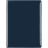 Папка адресная Luxe, синяя