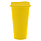 Стакан с крышкой Color Cap, желтый