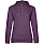 Толстовка с капюшоном женская Hoodie, фиолетовый меланж