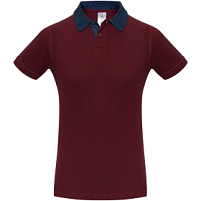 Рубашка поло мужская DNM Forward бордовая Рубашка поло мужская DNM Forward бордовая