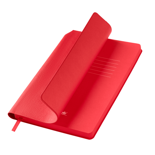 Ежедневник Молто (Molto) недатированный, красный (без упаковки, без стикера)