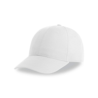 Бейсболка RECY SIX, 6 клиньев, застежка на липучке, белый
