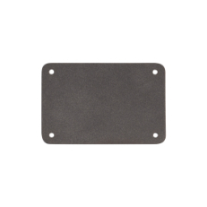 Шильд 4х6 см имитация кожи