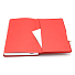 Блокнот A5 Veles в твёрдом переплёте, Красный