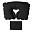 Подушка надувная дорожная в футляре; черный; 43,5 х 27,5 см; твил; шелкография, черный