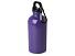 Одностенная бутылка для воды с карабином Oregon, изготовленная из нержавеющей стали, сертифицированной по стандарту RCS, объемом 400 мл - Пурпурный