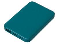 Внешний аккумулятор Simp, 5000 мАч, зеленый