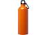 Одностенная бутылка для воды с карабином Oregon, изготовленная из нержавеющей стали, сертифицированной по стандарту RCS, объемом 750 мл - Оранжевый