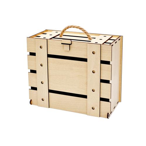 Чемоданчик ламинированный из HDF 19*23*11, 