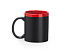 Кружка PALTA, 350 мл, черный/красный