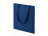 Шоппер Basio из переработанного хлопка 280 г, синий