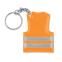 Брелок, неоновый оранжевый цвет