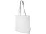 Эко-сумка Madras объемом 7 л из переработанного хлопка плотностью 140 г/м2, белый