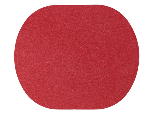 ПАТЧ ОВАЛ nubuk (красный) 6,0 х 5,0 см