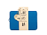 RIVACASE 7703 azure blue ECO чехол для ноутбука 13.3-14 / 12
