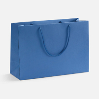 Пакет бумажный Ample Thin M, светло-синий Пакет бумажный Ample Thin M, светло-синий