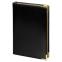 Ежедневник полудатированный Classic Pristine Gold А5, Черный/Золотой