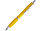 Ручка пластиковая шариковая MERLIN, желтый