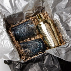 Подарочный набор Let’s shake "Семейный бармен", графит