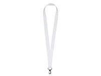 Ланъярд 2 см под сублимацию с трендовым карабином, черный