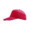 Бейсболка детская SUNNY KIDS, 5 клиньев, застежка на липучке, красный