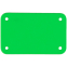 Лейбл из ПВХ Kreta, S, зеленый неон