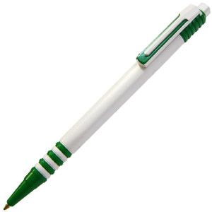 SINTESY, шариковая ручка, цвет - белый/зеленый