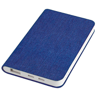 Универсальный аккумулятор "Provence" (5000mAh),синий,7,5х12,1х1,1см, искусственная кожа,плас, синий