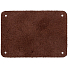 Лейбл кожаный Beta, XL, коричневый