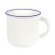 Кружка MATTI, белый, синий