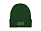 Вязаная шапка BULNES из двухслойного акрила, темно-зеленый