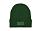 Вязаная шапка BULNES из двухслойного акрила, темно-зеленый