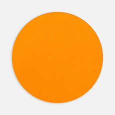 Наклейка тканевая Lunga Round, M, оранжевый неон