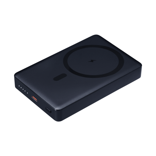 Внешний аккумулятор Атлантис Плюс PD (Atlantis PD Plus) 10000mAh с функцией беспроводной зарядки 15W, синий