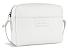 Сумка кросс-боди женская BUGATTI Elsa, белая, воловья кожа/полиэстер, 19х5,5х14 см