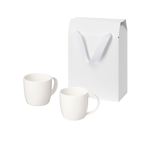 Подарочный набор Дафна (Dafna) в коробке-пакете (две фарфоровых кружки)