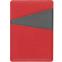 Картхолдер Dual, серо-красный