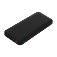 Внешний аккумулятор с подсветкой Ancor PD Plus 10000 mAh, черный
