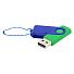 Флешка Designer To Go 2.0 USB 16Gb, Зеленый/Синий