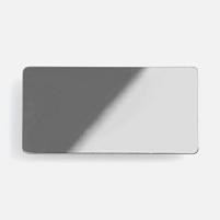 Значок Sanga Matto, серебристый глянцевый