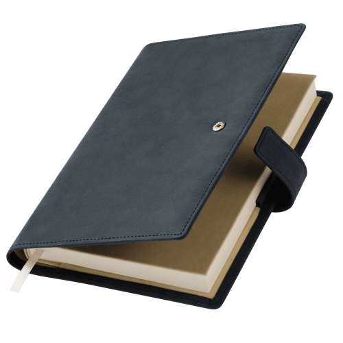 Ежедневник-портфолио Роял (Royal NEO) недатированный в подарочной коробке, синий