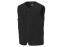 Quartz утепленный жилет унисекс из переработанного материала GRS - сплошной черный