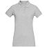 Рубашка поло женская Virma Premium Lady, серый меланж