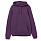 Толстовка с капюшоном унисекс Hoodie, фиолетовый меланж