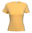 Футболка женская LADY FIT CREW NECK T 210, желтый