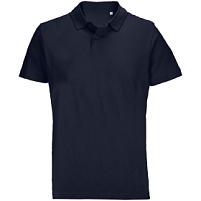 Рубашка поло унисекс Pulse, кобальт (темно-синяя)