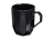 Кружка с гранями Amery, 310мл, черный глянцевый