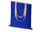 Сумка для шопинга Twin двухцветная из хлопка, 180 г/м2, синий/натуральный