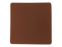 ПАТЧ КВАДРАТ soft-touch (коричневый ) 5,5 х 5,5 см