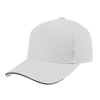 Бейсболка Cover Sandwich 370, белый, темно-синий